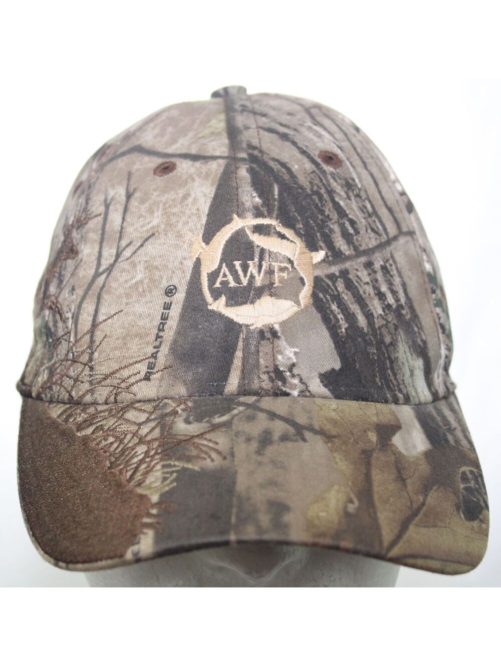 VTG NWOT Alabama Wildlife Federation AWF Hat Dri-Duck Wildlife Series Camo Cap